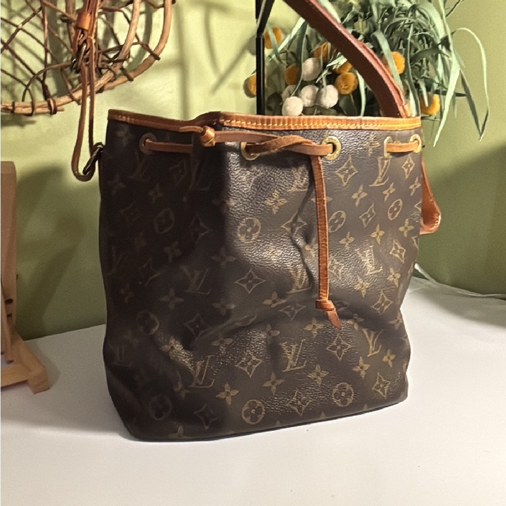 Louis Vuitton Dark Brown Monogram Shoulder Bag